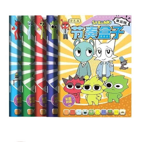 �X�v�����L�[ �h��G �ʂ肦 �u�b�N�ȒP �L�����N�^�[ ��`�� ���F �q�� ���S�� �h��G�u�b�N �X�P�b�`�{ ���G���� �ɂԂ� �m��ߋ� (�}���`�J���[�i5���Z�b�g�j) [���s�A���i]