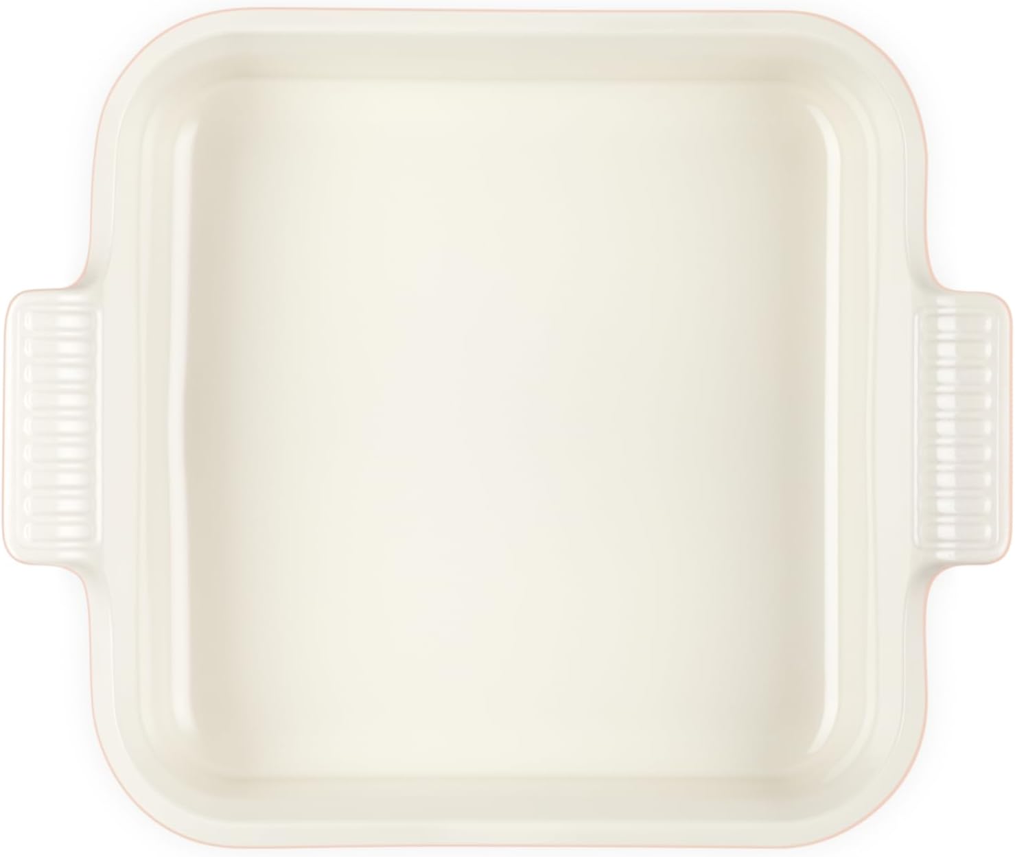 Le Creuset Stoneware Heritage Square Dish, 3 qt. (9"), Peche