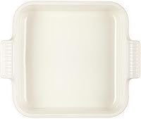 Vista 16 de Le Creuset Gres Heritage Plato cuadrado, 3 cuartos de galón (9"), Oyster