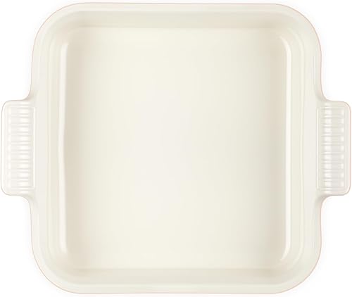 Miniatura 16 de Le Creuset Gres Heritage Plato cuadrado, 3 cuartos de galón (9"), Oyster