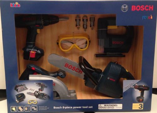 Bosch mini 8-piece Toy Power Tool Set