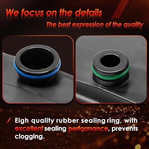 Crankcase CCV Filter Breather Vent Element Replacement for Ram 2500 3500 4500 5500 6.7L & More, Replaces# CV52001, 68002433AA, 68002433AB
