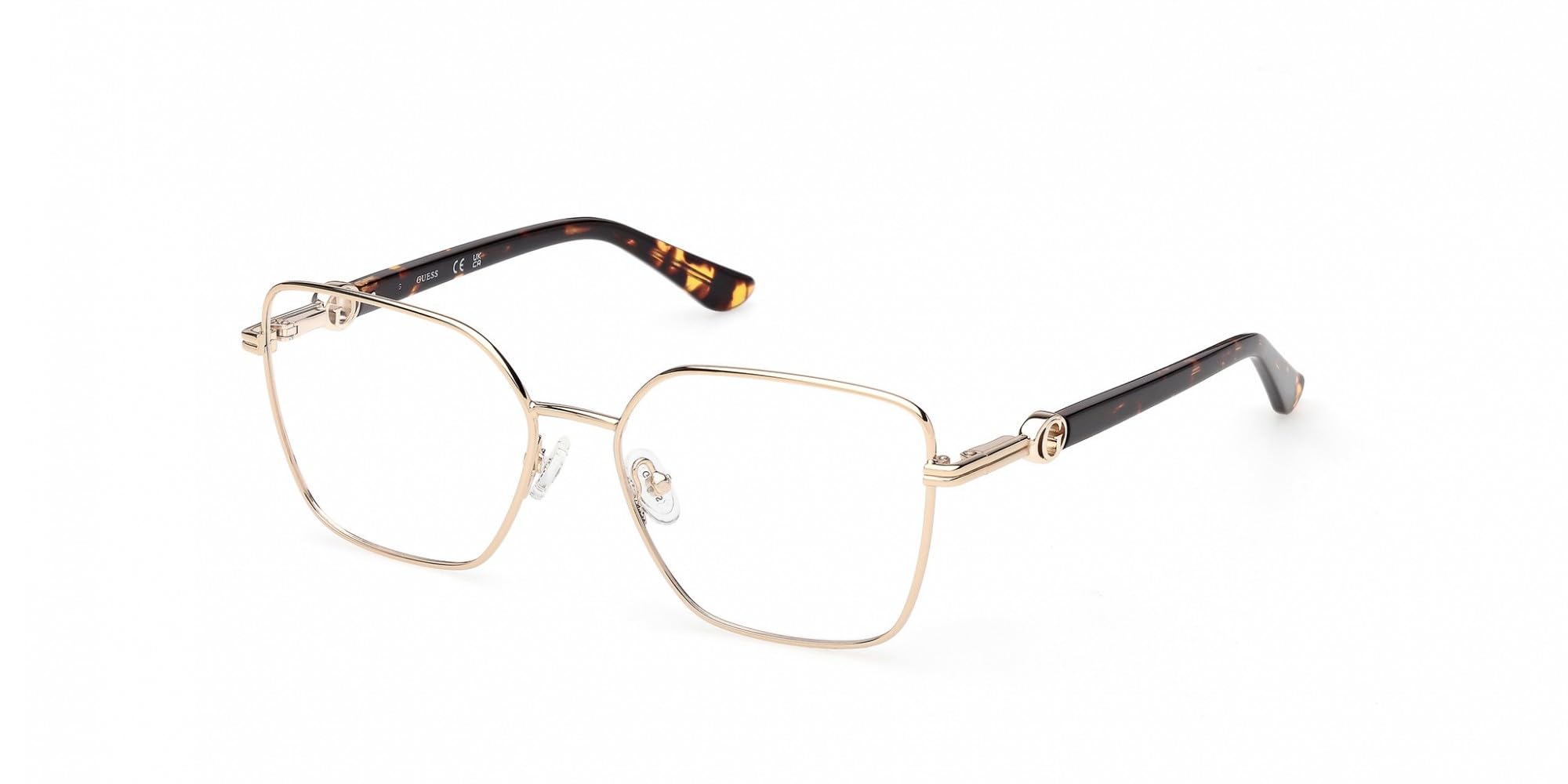 GUESS GU50313 032 Shiny Deep Gold 55/16/140 Gafas para mujer