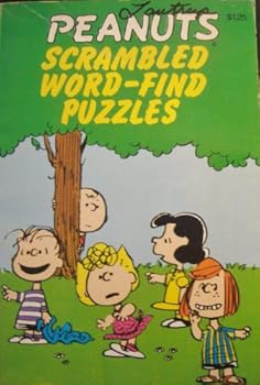 Paperback Peanuts Scrambled Word-Find Puzzles. Book