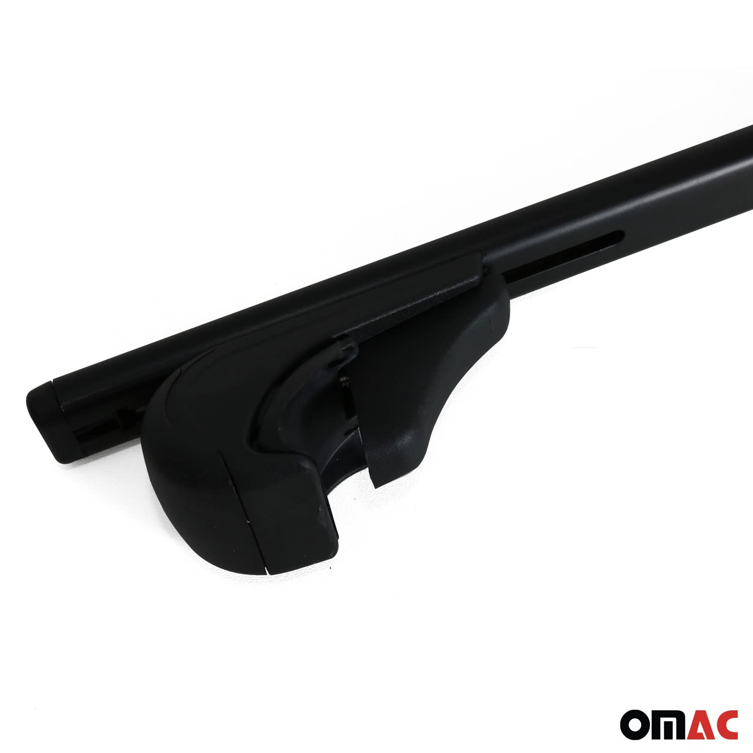 OMAC Dachträger Querträger für Skoda Kamiq 2019-2026 – Abschließbar – Max. 75 kg – 2 Stangen Stahl Schwarz