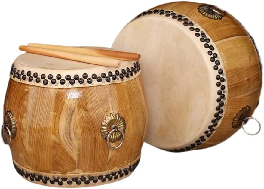 KAFELE Delicate Cowhide Drums Hand Clap Snare Drums Flat