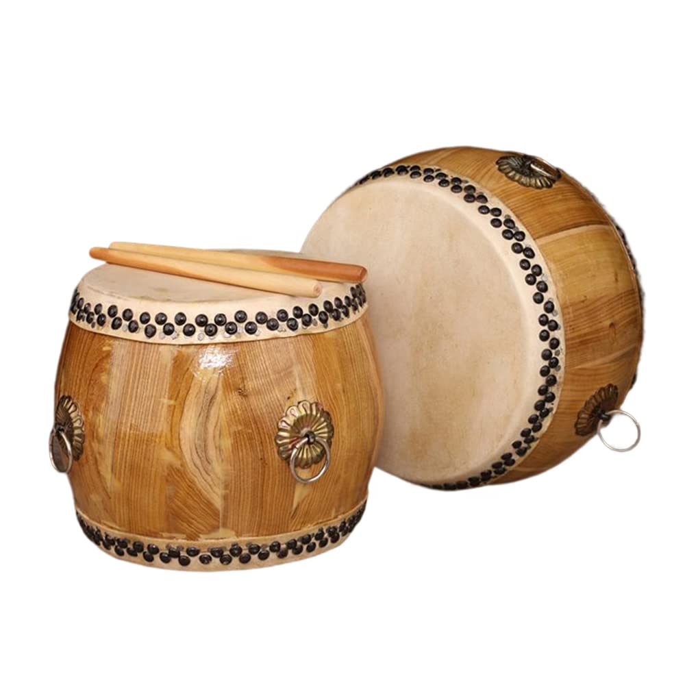 Amazon | 繊細な牛革のドラム 手拍子小太鼓 平太鼓 川太鼓 音色
