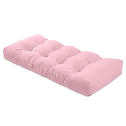 Bench Cushion 27 inches,Indoor/Outdoor Non-Slip Tufted Cushions, Premium Waterproof Linen,