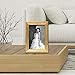 Lawrence Frames Sutter Burnished Picture Frame, Gold, 4x6