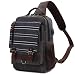 Leaper Cross Body Messenger Bag Shoulder Backpack Travel Rucksack Sling Bag