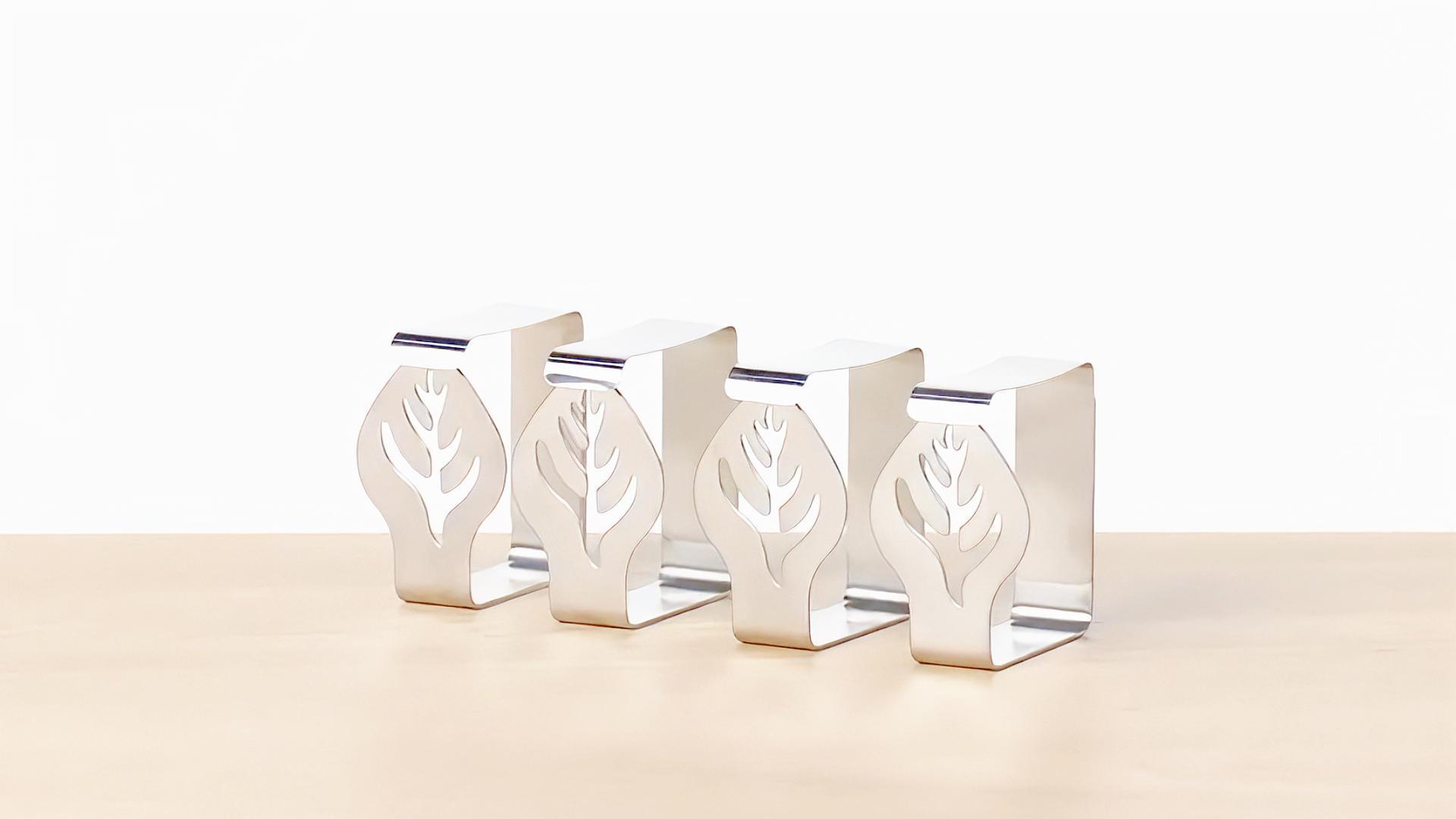 Lot De 10 Pinces à Nappe En Acier Inoxydable - Clips Anti-glissement Pour Tables Intérieur/extérieur - Pour Pique-nique, Mariage, Fête - 4