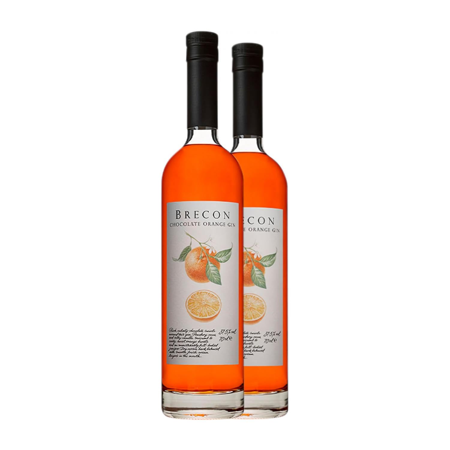 Ginebra Penderyn Brecon Chocolate & Orange Gin 70 cl (Caja de 2 Botellas de 70 cl)