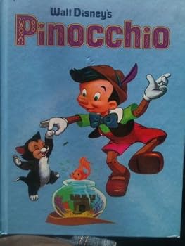 Kitchen BOOK Walt Disney's Pinocchio- A Golden Book- Copyright 1963 Book