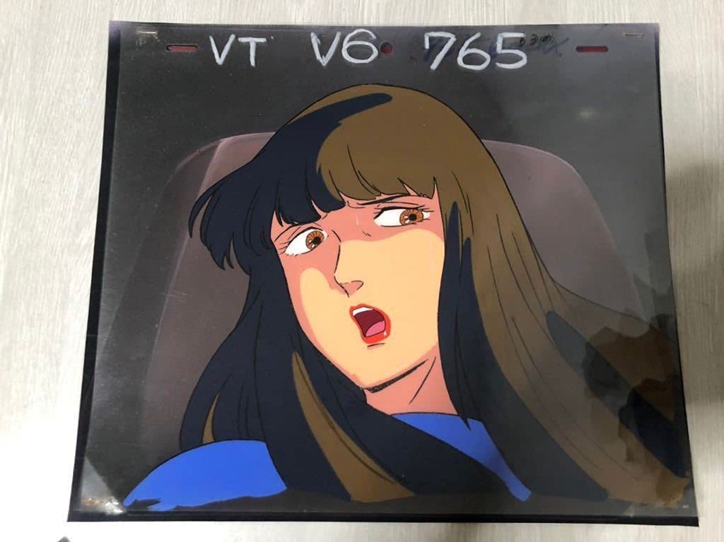 Amazon.co.jp: 装甲騎兵ボトムズ フィアナ セル画 背景あり レイアウト 