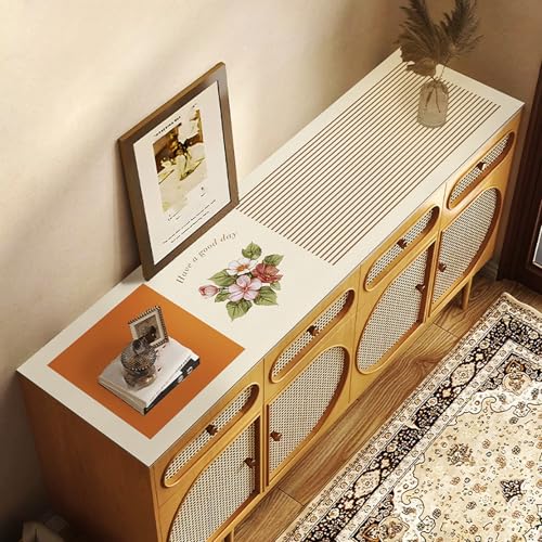 YQkasj ダイニングサイドテーブルマット 玄関 下駄箱 防水 防油 防塵 リビング テレビキャビネット 30*120 デスク保護マット テーブルランナー 北欧 おしゃれ シンプル 和モダン カラー2 テーブルクロス 無地