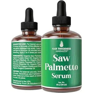 Organic saw palmetto serum