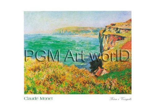 art9000 Claude Monet Poster/Art Print Falaise à Varengeville 70 x 50 cm