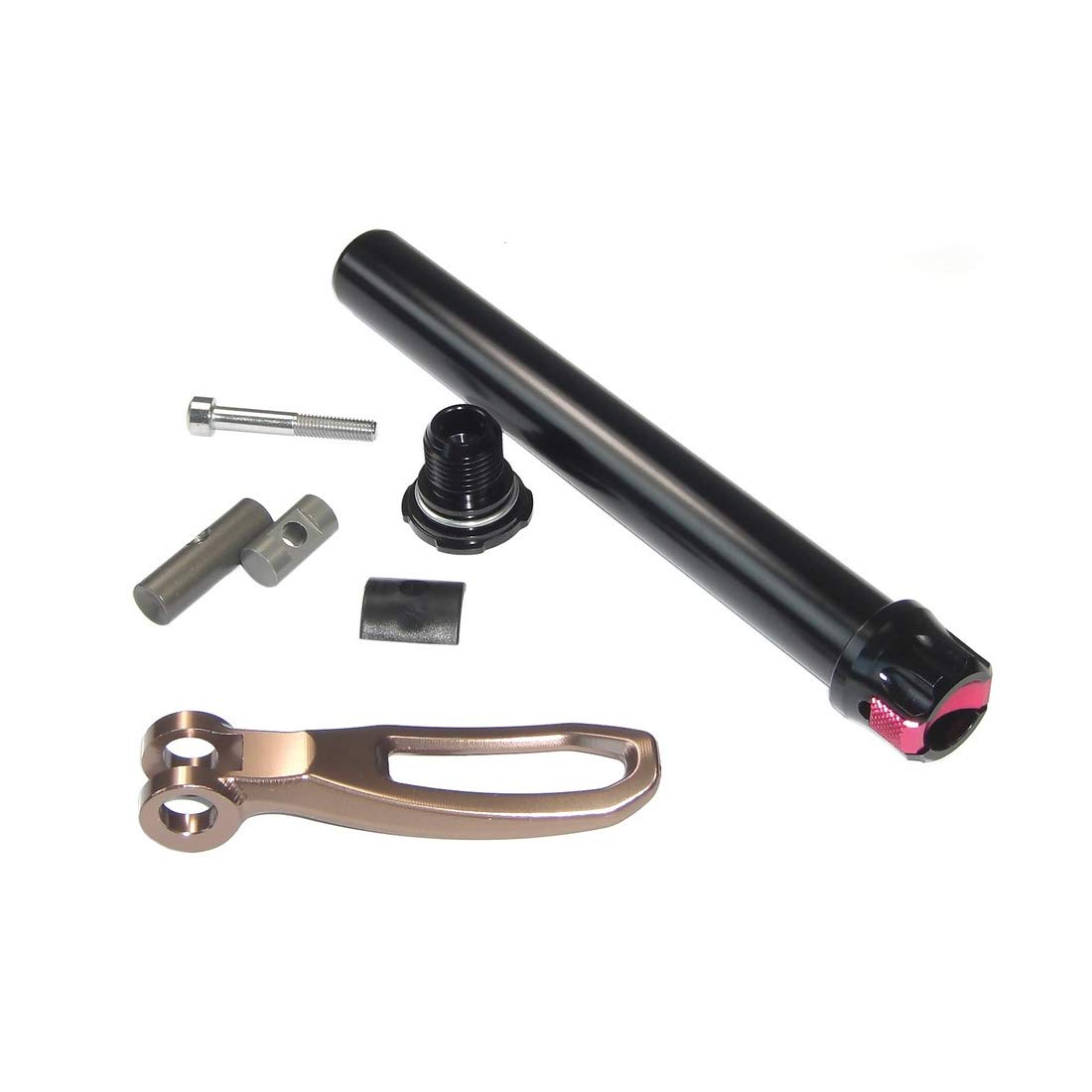 Suntour Unisex - Adulti Q-​LOC Asse 2220590981 Asse, Argento, Taglia Unica