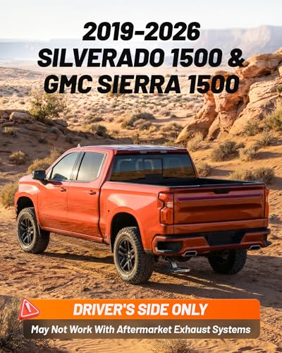 Image of WOLFBOX Retractable Bed Step for 2019-2026 Chevy Silverado & GMC Sierra 1500, 330 LBS Heavy-Duty Truck Bed Step, Non-Slip Aluminum Tailgate Step Replace Easy Bolt-On(Not Fit ZR2 Bison Edition)