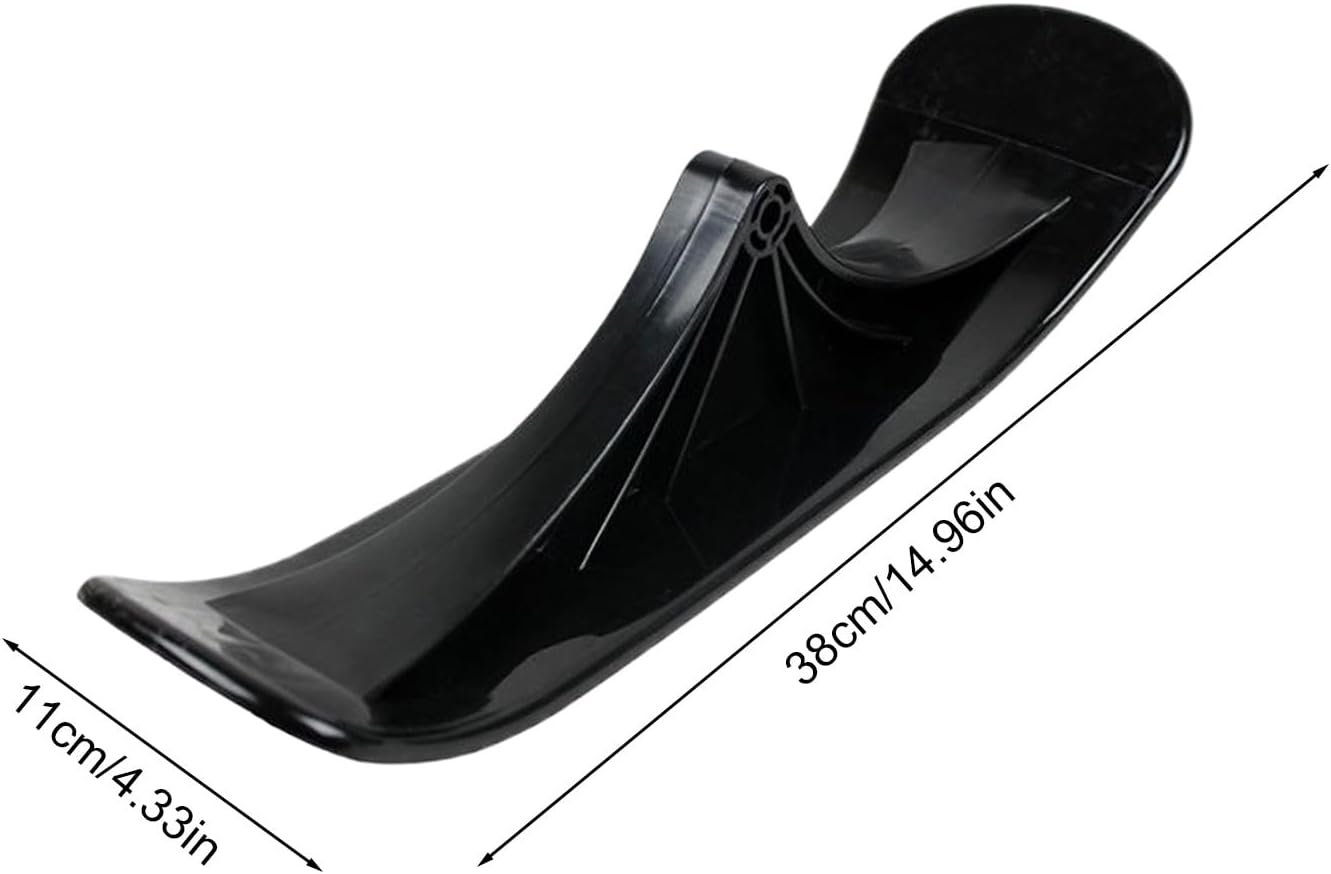 Sled Conversion Kit 1 Pair Lightweight Ergonomic Winter Sports Sledge | Snow Scooter Ski Sled Kit for Sand Grass Uneven Gravel Roads Park Beach Outdoor Adventure