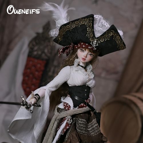 Muñeca Lynn Bjd 1/4 Capitán Pirata Resina miniatura 3