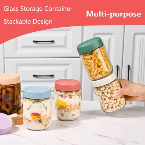 Artcochan 16 oz Glass Mason Jars