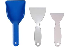 PayPie Ice Scraper Snow Shovel Removing Set: Three Plastic Freezer Ice Shovels...