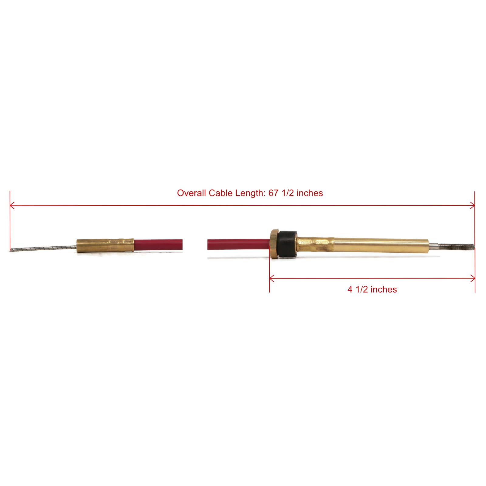 ちょうま Amazon.com: The ROP Shop | Shift Cable Assembly for 1986