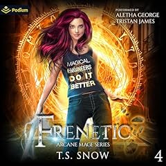 Frenetic Audiolibro Por T.S. Snow arte de portada