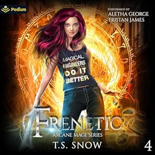 Frenetic Audiolibro Por T.S. Snow arte de portada