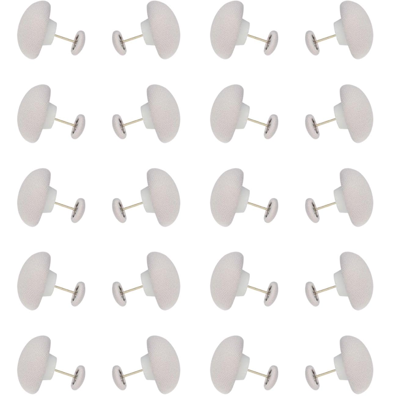 pepplo Mushroom Duvet Clips, Non-Slip Quilt Holders for Bedding, Duvet Holder Buttons, Rajai Clips for Fixing Cover, Bedding Holder, Blanket Fixing Pin, Rajai Cover Buttons (Pack of 20, Grey)-image-30