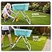 AceRide Dog Bathtub, Portable & Elevated Dog Bath Tub with Adjustable Height, Foldable Design for Easy Storage, Ideal for Small to Large Dogs, Indoor & Outdoor Use, Green