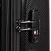 SwissGear 7272 Energie Expandable Hardside Luggage With Spinner Wheels and TSA Lock, Black, Checked-Medium 24-Inch
