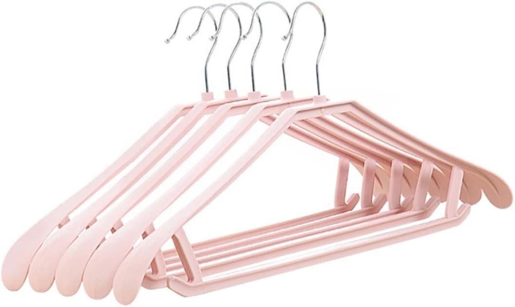 10pcs Skid Suit Hangers for Clothes Non- Drying Rack for Shirts and Sweaters Space-Saving Design