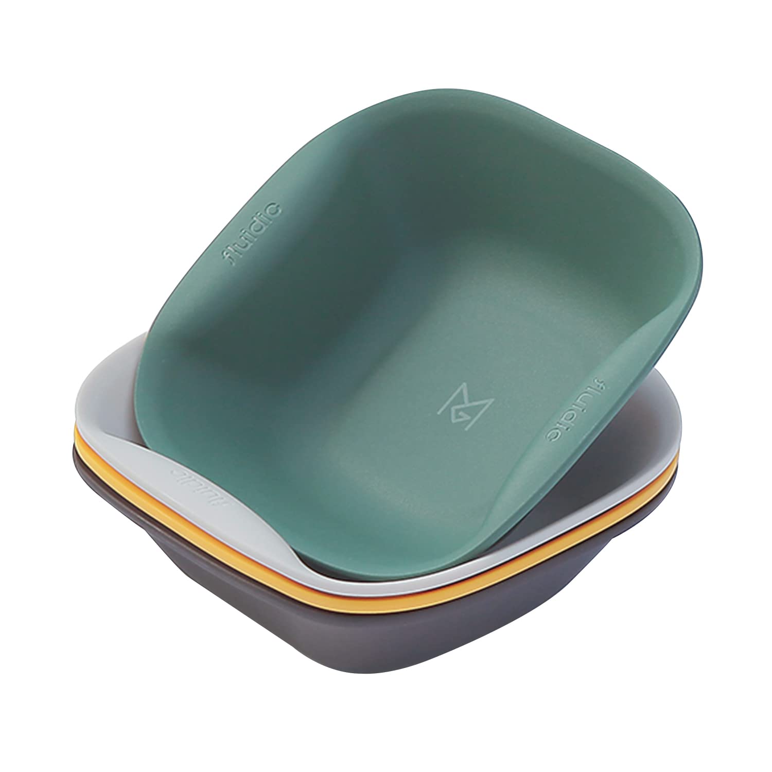 carrotezPlastic Bowls, Reusable, BPA Free, 4 Pack