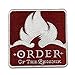 Harry Potter Order of The Phoenix Patch Badge Embroidered Iron On Applique