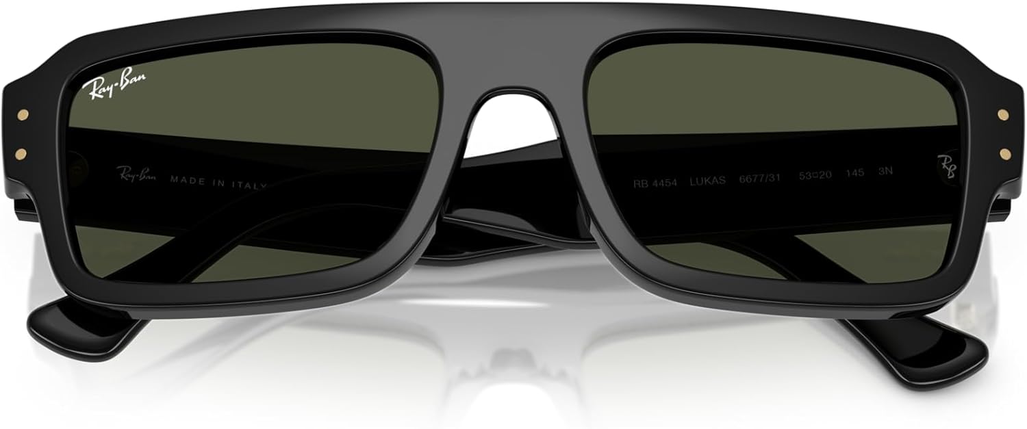 Ray-Ban Unisex Rb4454 Lukas Rectangular Sunglasses - Image 5