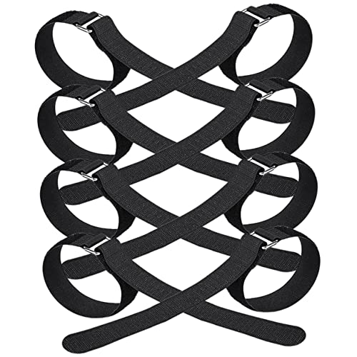 TOVINANNA 20pairs - Crampons for Shoes Lightweight Traction Straps for Hiking and Climbing Fits All Shoe Types Portable Ice Grippers Straps