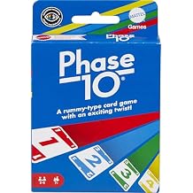 Mattel Games Phase 10 Card Game with 108 Cards, Great Game for Kids, Family or Adult Game Night, Ages 7 Years and Older