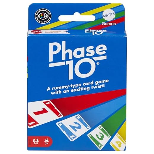 Mattel Games Phase 10 Card Game