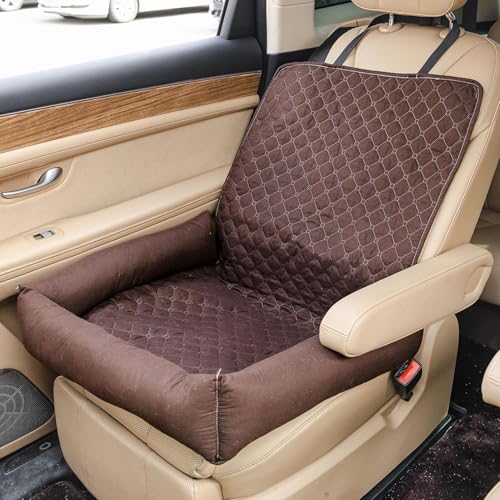 Asiento de coche para perros antideslizante con alfombrilla impermeable portátil 4
