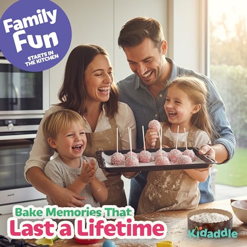 Kidaddle DIY Cake Pop Kit for Kids – Unicorn | Kids Baking Kit with Premeasured Ingredients, Decorating Supplies | Made in USA | Certified Kosher | Christmas Kids Gift for Girls & Boys - Image 6