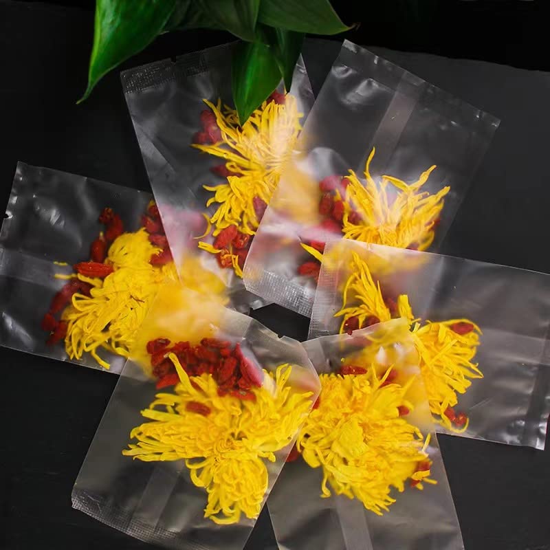 Vista 3 de GUOSETIANX Té de níspero de crisantemo 2.12 oz de crisantemo dorado níspero té de crisantemo