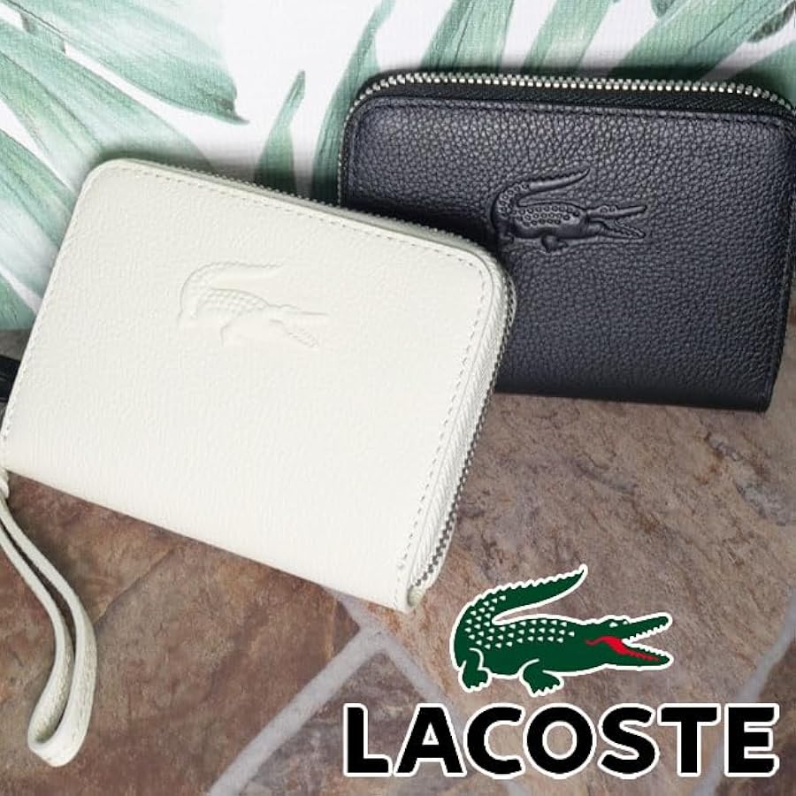ラコステ　LACOSTE 財布 LACOSTE ラコステ 財布 メンズ レザースマートウォレット