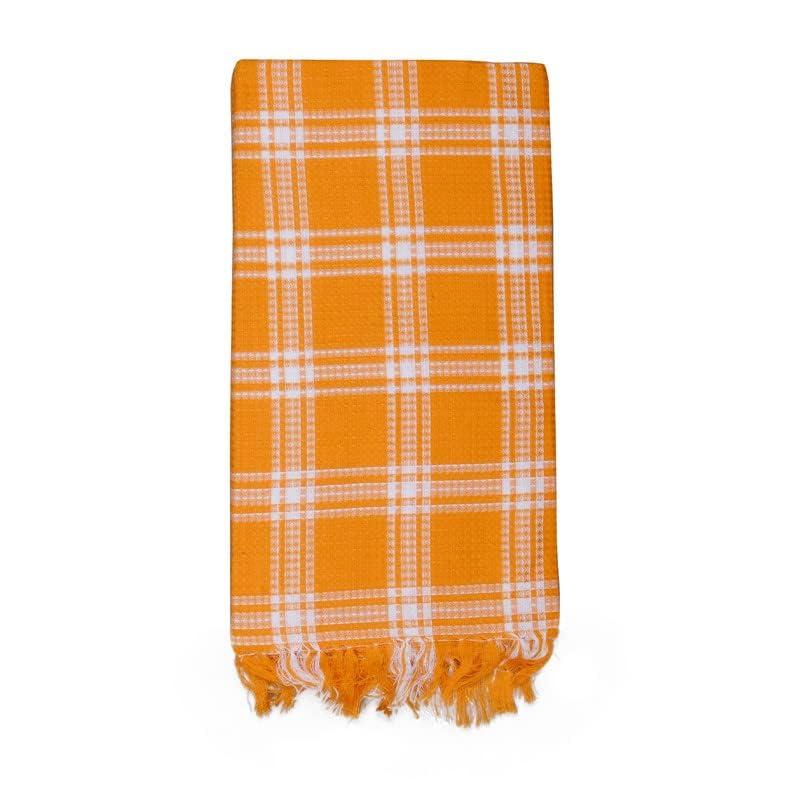 Image of Soft Cotton Bath Towel /Thorthu Non-Terry Gamcha Bath Towels Fast Absorbing and Quick Drying Light Weight, Thin Towels for Bath Men /Women /Kids (75 * 150 cm)-Multicolor (Modern, 4.00)