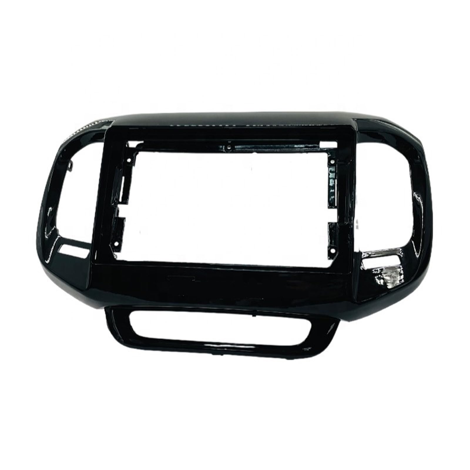 Rama radia samochodowego 2 Din 9-calowy montaż radia samochodowego DVD GPS plastikowa rama deski rozdzielczej pasuje do zestawu FIAT Toro 2016-2019