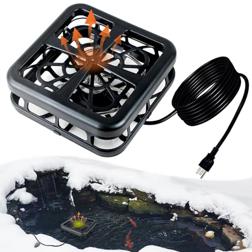 Lanathel 1500 Watt Pond Heater, Floating Pond Heaters for Outdoor