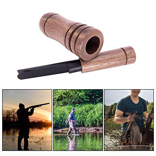 Foto von Entenpfeife, Hölzern Gans-Entenlocker, Outdoor-Jagd Camping Entenruf Lockvogel Rookrufer Jägerpfeife für Wildgans Stockente Fasan