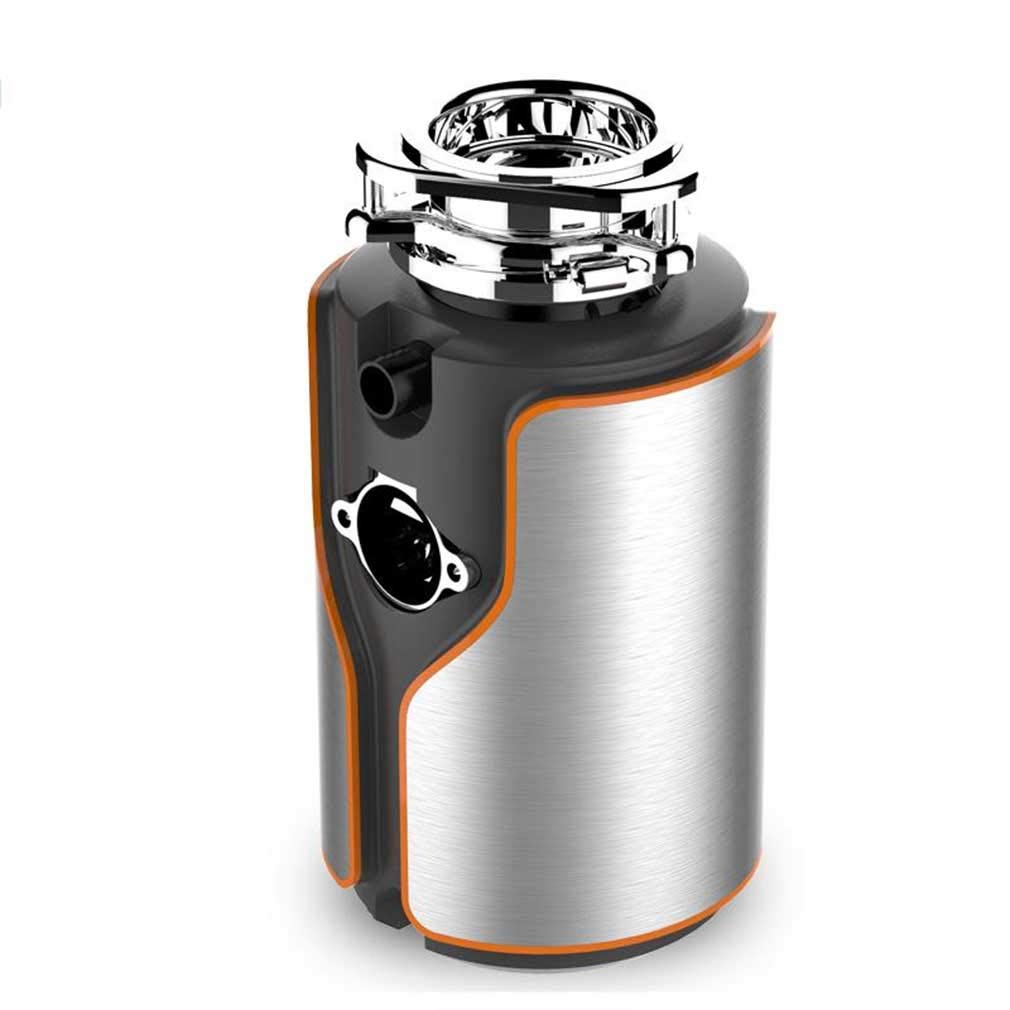 Durable Broyeur d'évier Silencieux, Broyeur de Déchets Alimentaires Durable pour Cuisine 3700 R/Min,1300ML Cuisine, Silver