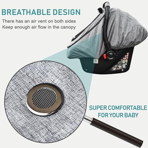 Yvmvdv COVER-2 Waterproof Baby Car Seat Cover,Yvmvdv Patented Cold Weather Carseat Cover thumb #2